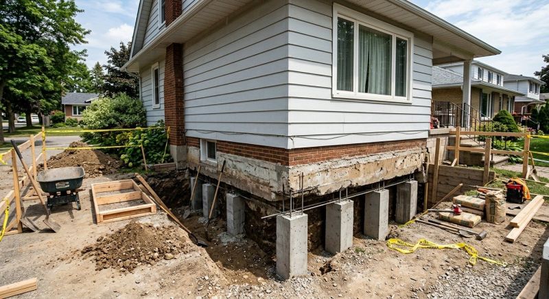 Basement Underpinning in Grapevine, TX