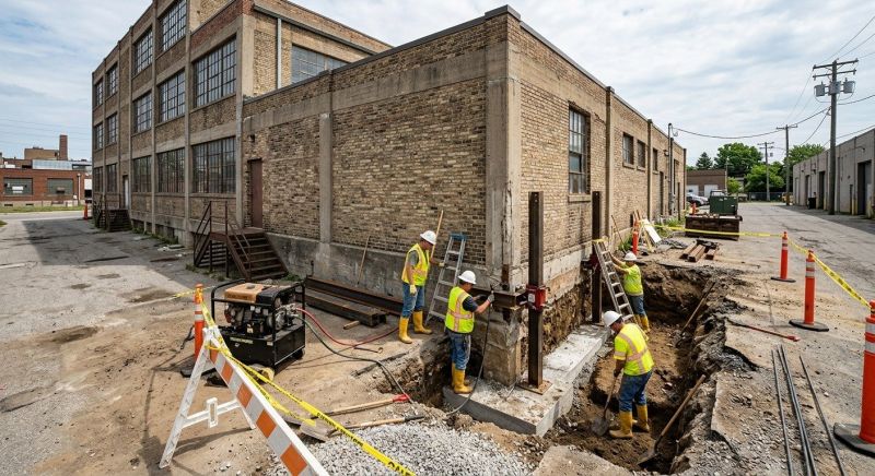 Building Foundation Repair in Denton, TX