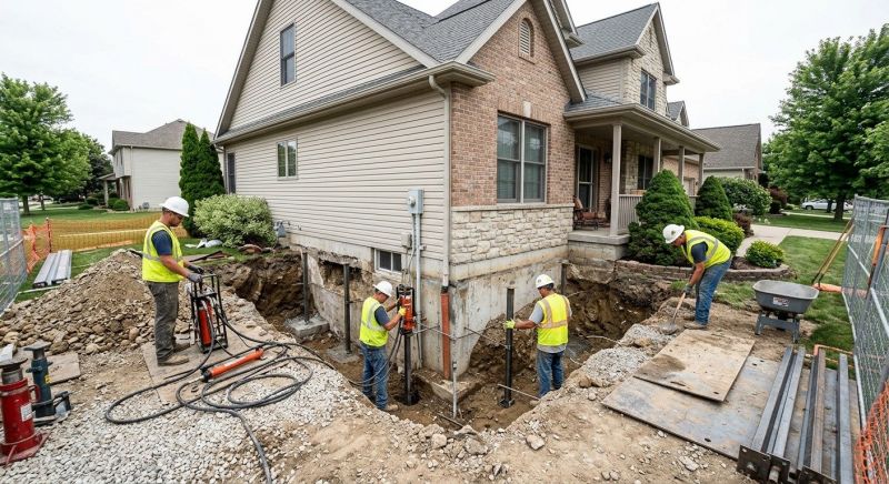 Building Foundation Repair in Hurst, TX