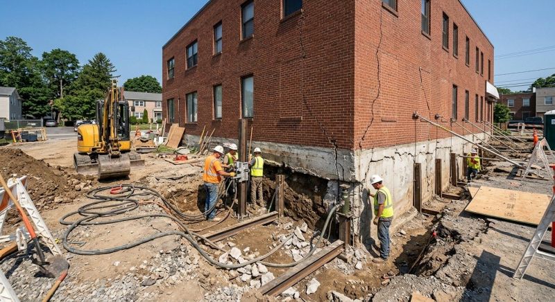 Building Foundation Repair in Lake Dallas, TX