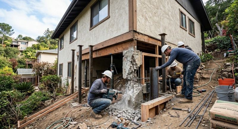 Concrete Foundation Repair in Euless, TX