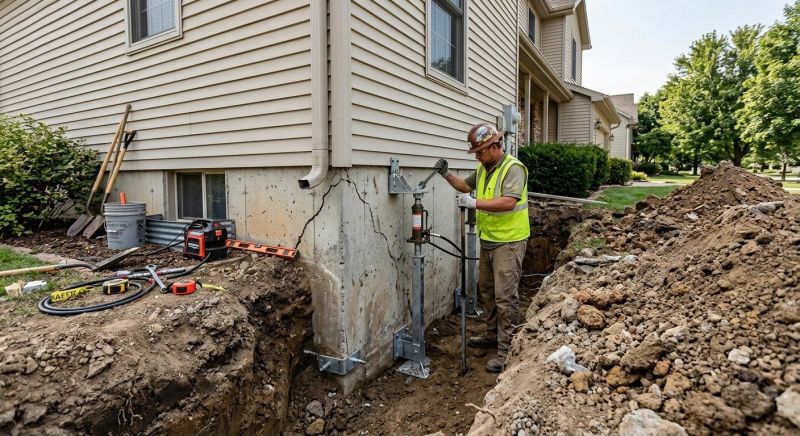 Concrete Foundation Repair in Justin, TX