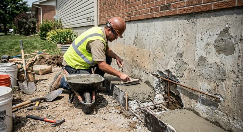 Concrete Foundation Repair in Krum, TX