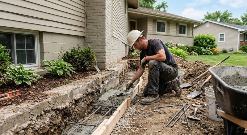 Concrete Foundation Repair in Lake Dallas, TX