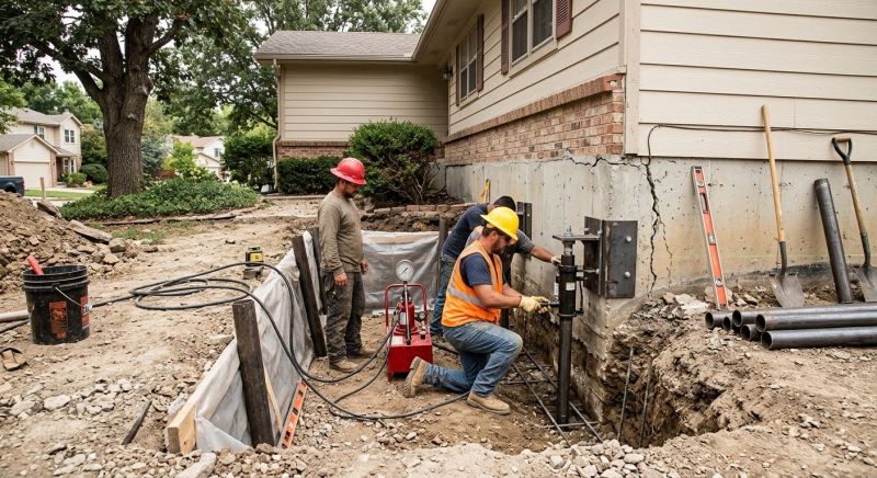 Concrete Foundation Repair in Roanoke, TX