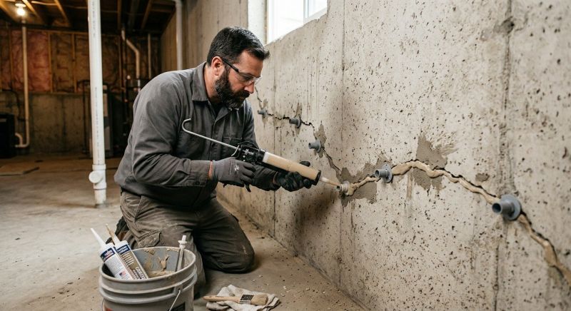 Cracked Foundation Repair in Krum, TX