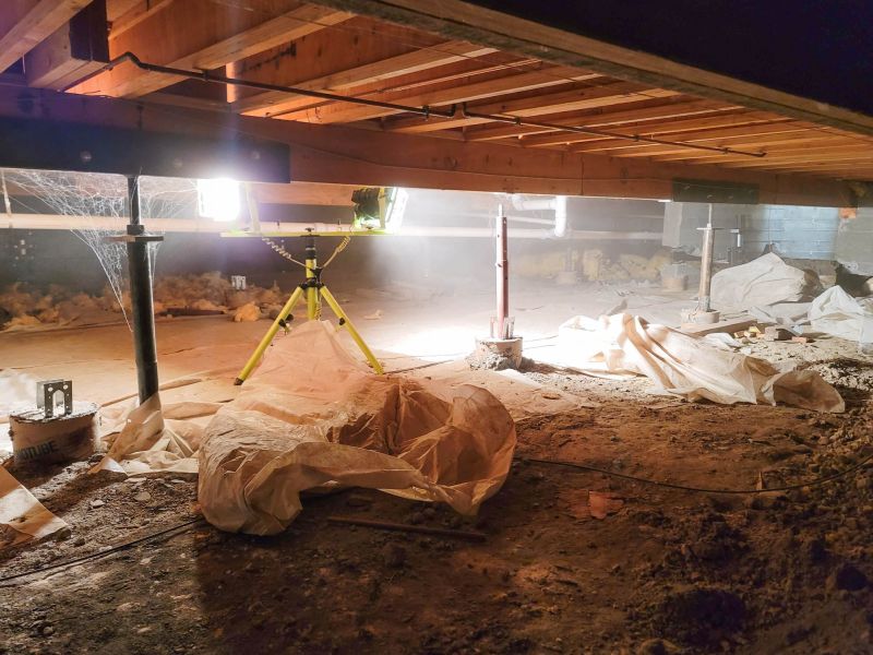 Crawl Space Leveling in Grapevine, TX