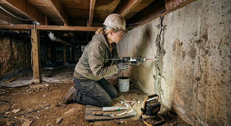 Crawlspace Foundation Repair in Addison, TX