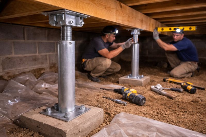 Crawlspace Structural Repair in Grapevine, TX