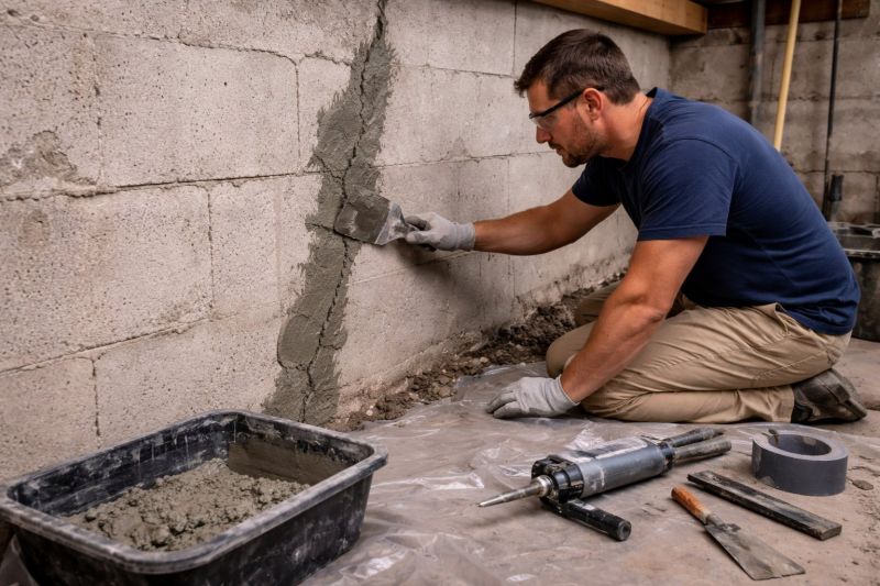 Foundation Crack Repair in Hurst, TX