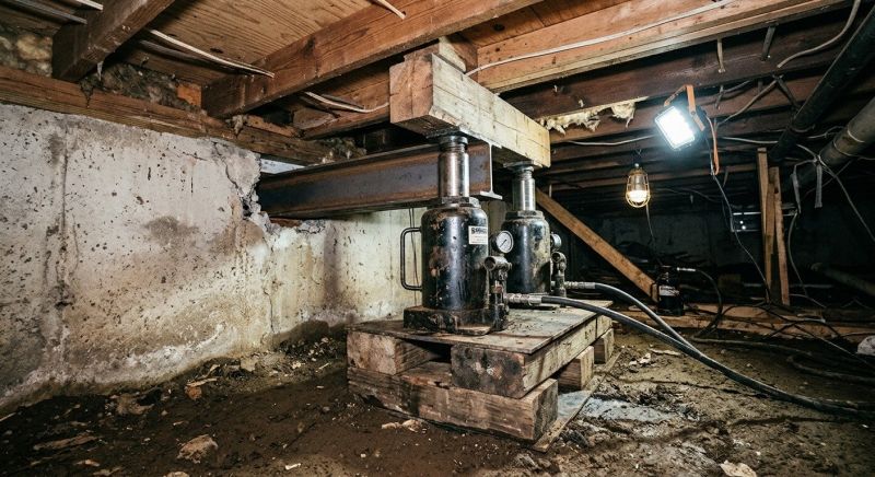 Foundation Jacking in Colleyville, TX