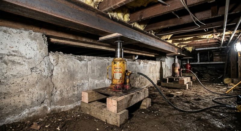 Foundation Jacking in Denton County, TX