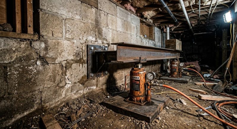 Foundation Jacking in Krum, TX