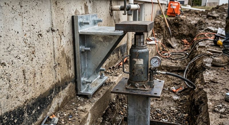 Foundation Jacking in Lewisville, TX