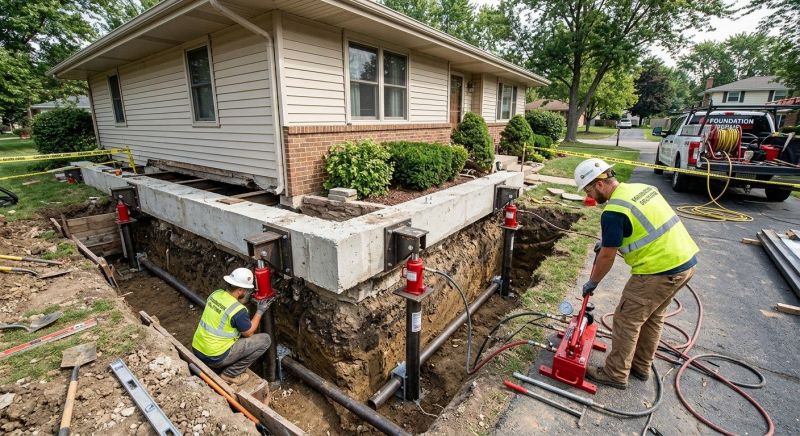 Foundation Jacking in Southlake, TX