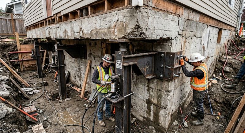 Foundation Lifting in Carrollton, TX