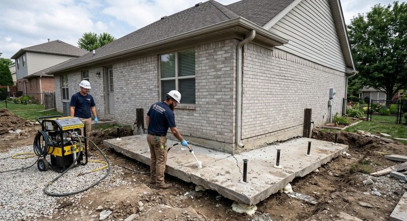 Foundation Lifting in Colleyville, TX
