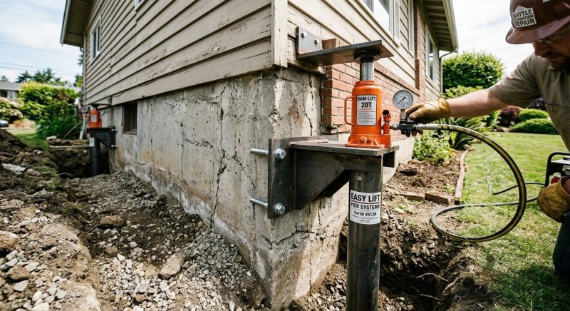 Foundation Lifting in Irving, TX