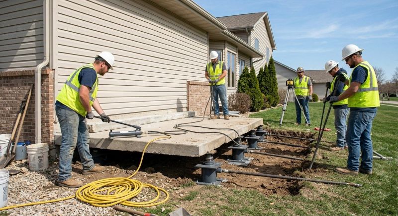 Foundation Lifting in Plano, TX