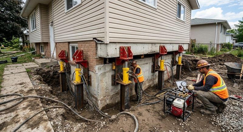 Foundation Lifting in The Colony, TX