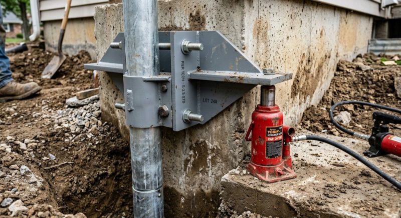 Foundation Pier Leveling in Grapevine, TX