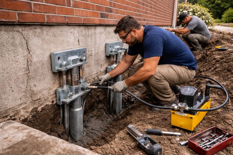 Foundation Pier Repair in Grapevine, TX