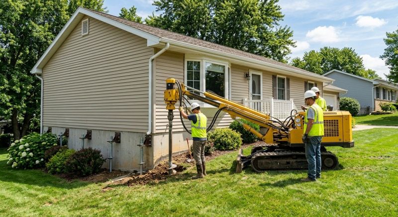 Foundation Raising in Mansfield, TX