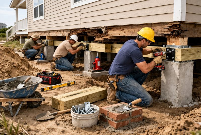 Foundation Raising in Mansfield, TX