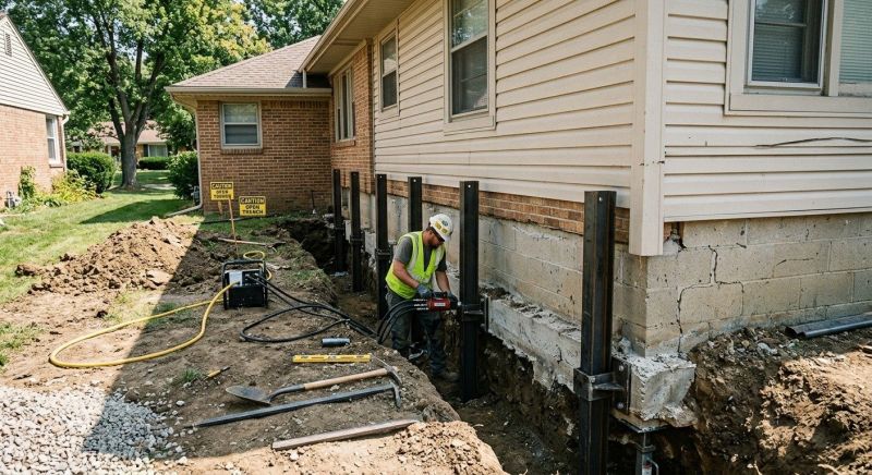 Foundation Renovation in Grapevine, TX