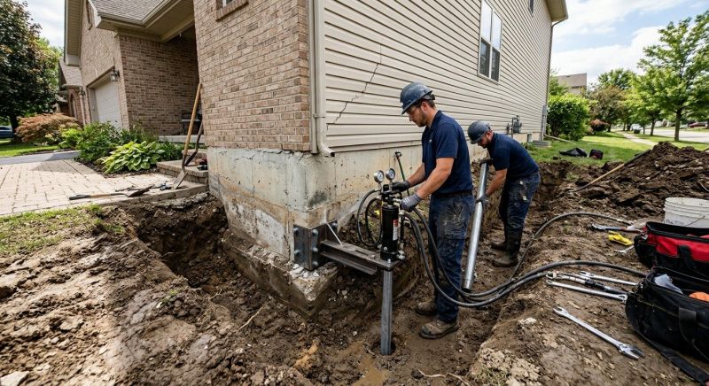 Foundation Settlement Repair in Grapevine, TX