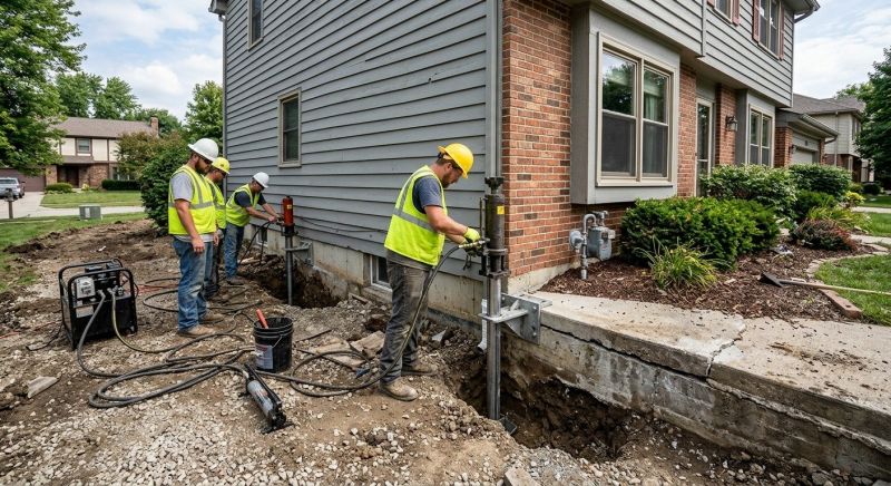 Foundation Stabilizing in Argyle, TX