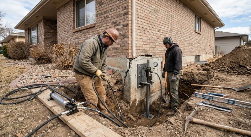 Foundation Stabilizing in Colleyville, TX