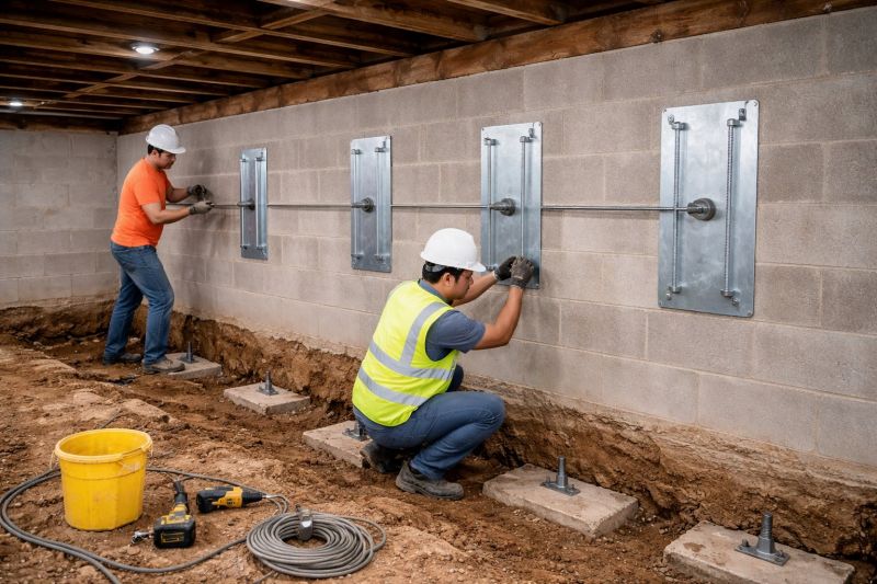 Foundation Stabilizing in Flower Mound, TX