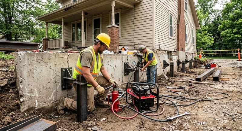 Foundation Stabilizing in Frisco, TX