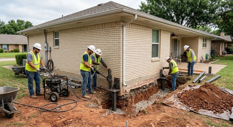 Foundation Stabilizing in Hurst, TX