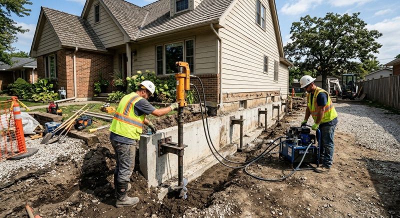 Foundation Stabilizing in Grapevine, TX