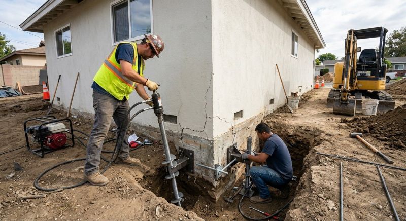 Foundation Stabilizing in North Richland Hills, TX