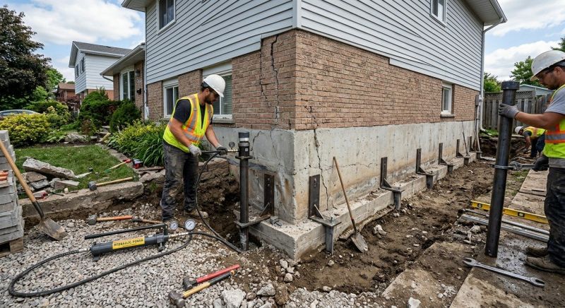 Foundation Stabilizing in The Colony, TX