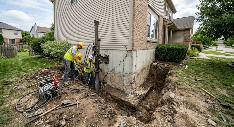 Foundation Stabilizing in The Colony, TX