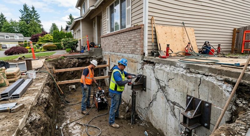 Foundation Structural Repair in Arlington, TX