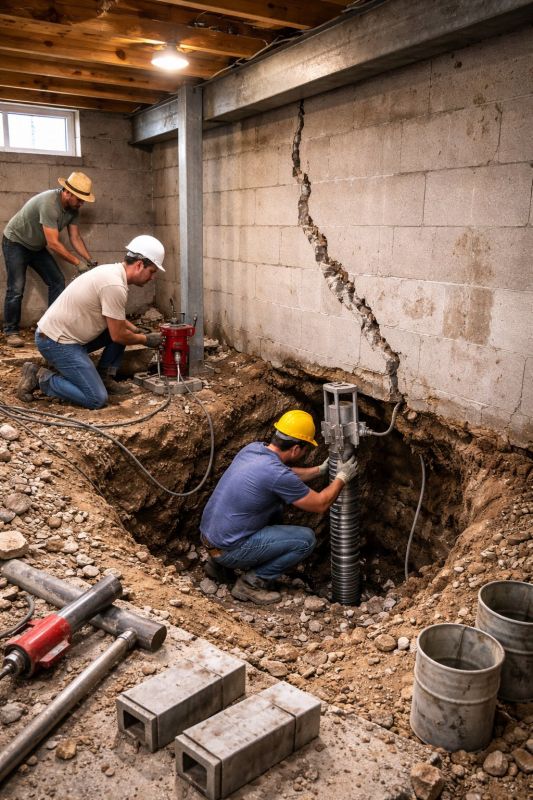 Foundation Structural Repair in Krum, TX