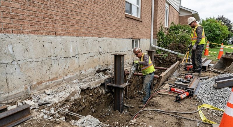 Foundation Structural Repair in Rhome, TX