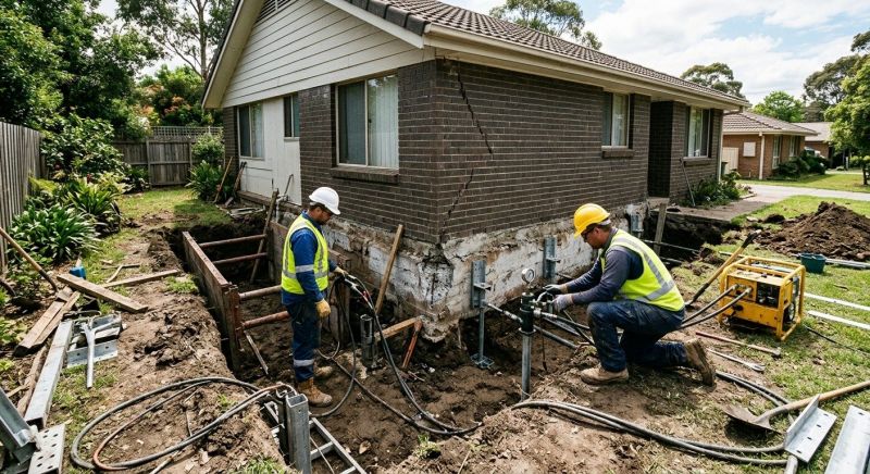 Home Foundation Repair in Argyle, TX
