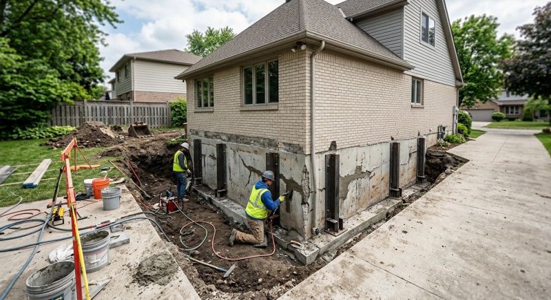 House Foundation Repair in Denton, TX
