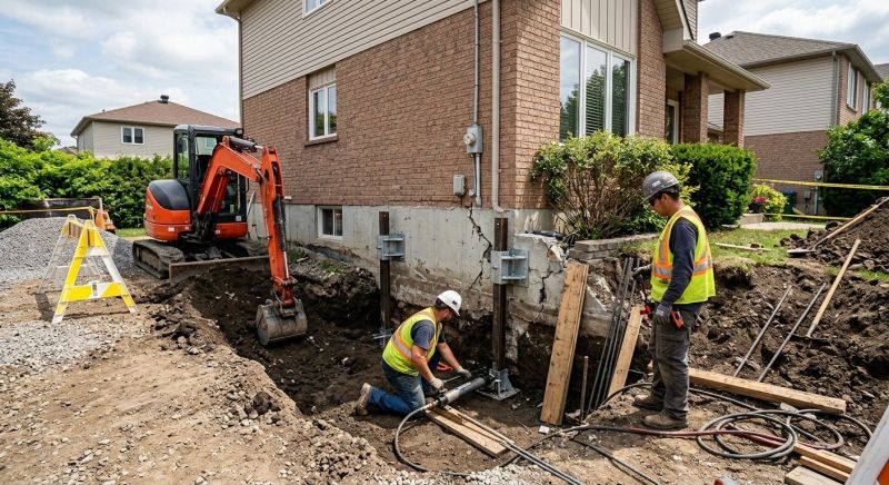 House Foundation Repair in Grand Prairie, TX