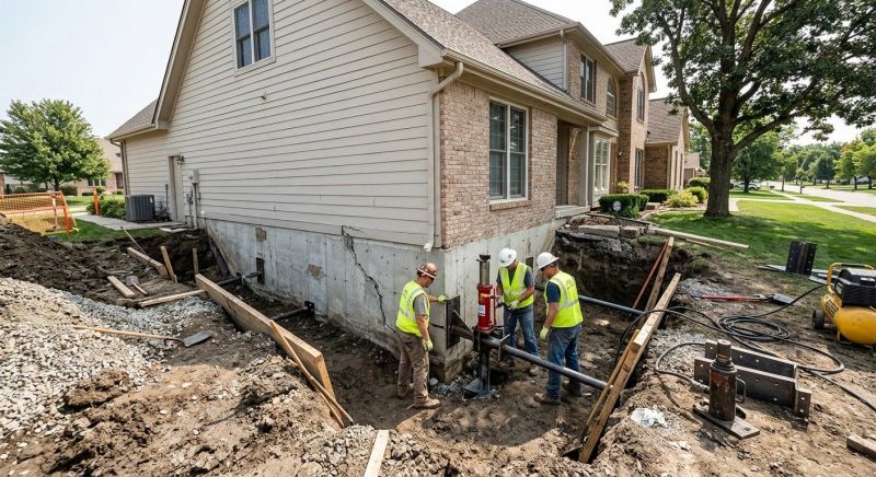 House Foundation Repair in Richardson, TX