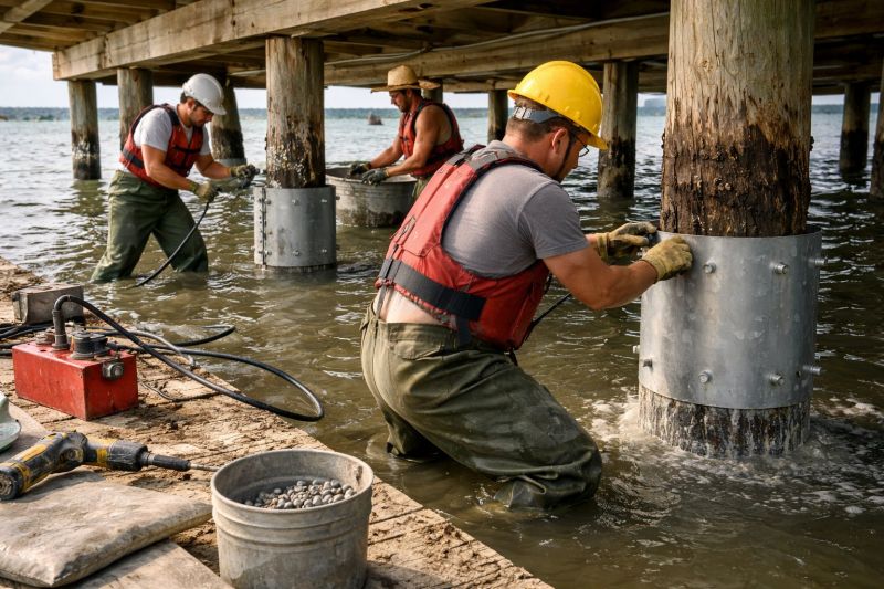 Piling Repair in Irving, TX