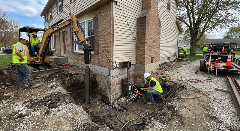 Sinking Foundation Repair in Coppell, TX