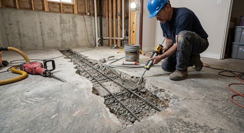 Slab Foundation Repair in Grapevine, TX