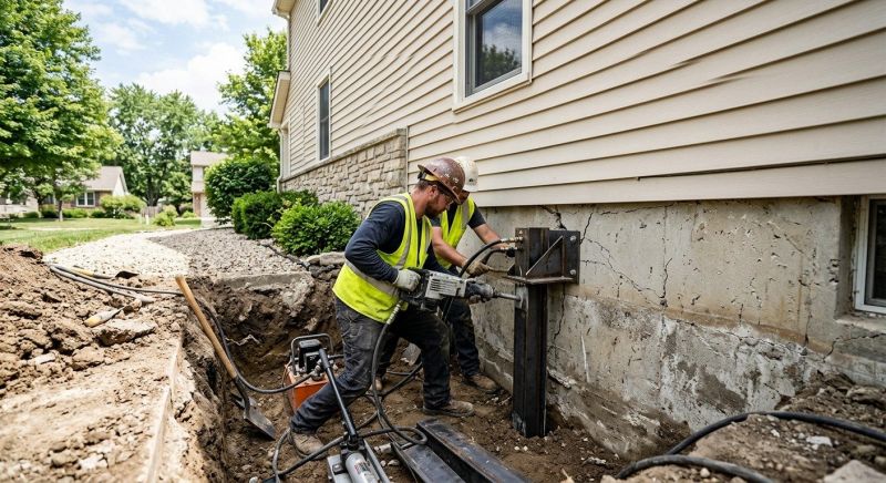 Structural Foundation Repair in Rhome, TX